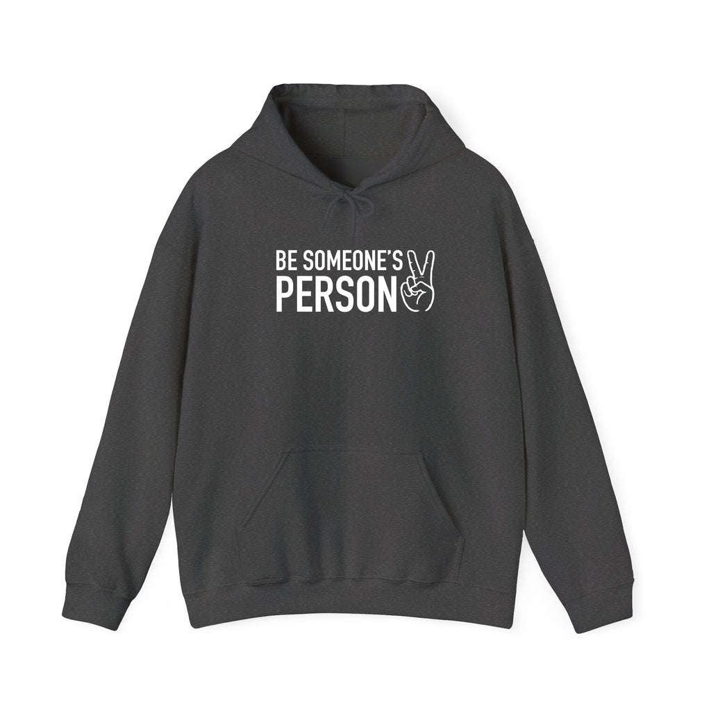 Be Someone's Person Block Hoodie