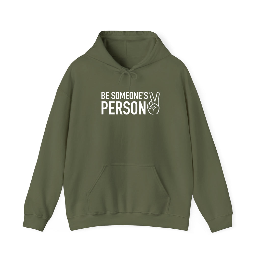 Be Someone's Person Block Hoodie