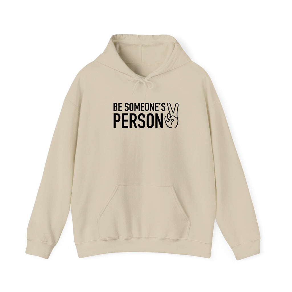 Be Someone's Person Block Hoodie