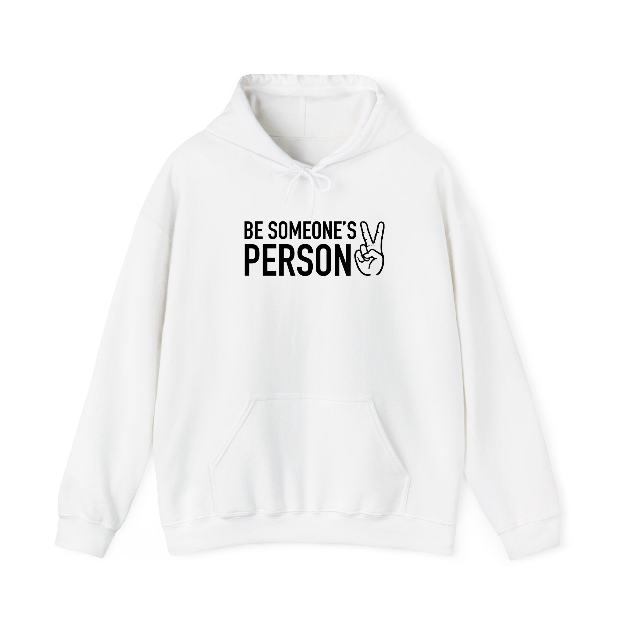 Be Someone's Person Block Hoodie