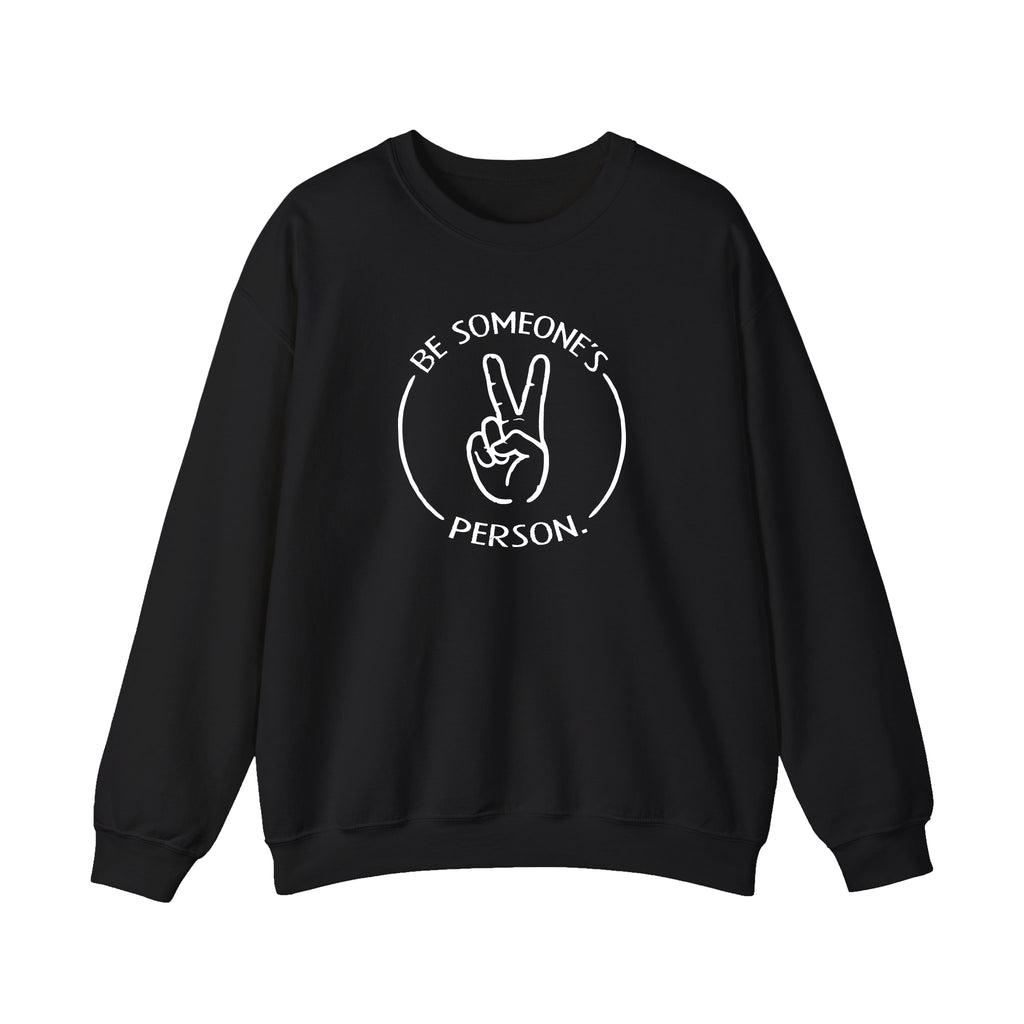 Be Someone's Person Circle Crewnecks