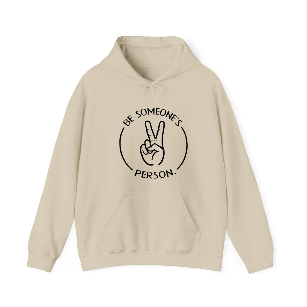 Be Someone's Person Circle Hoodie