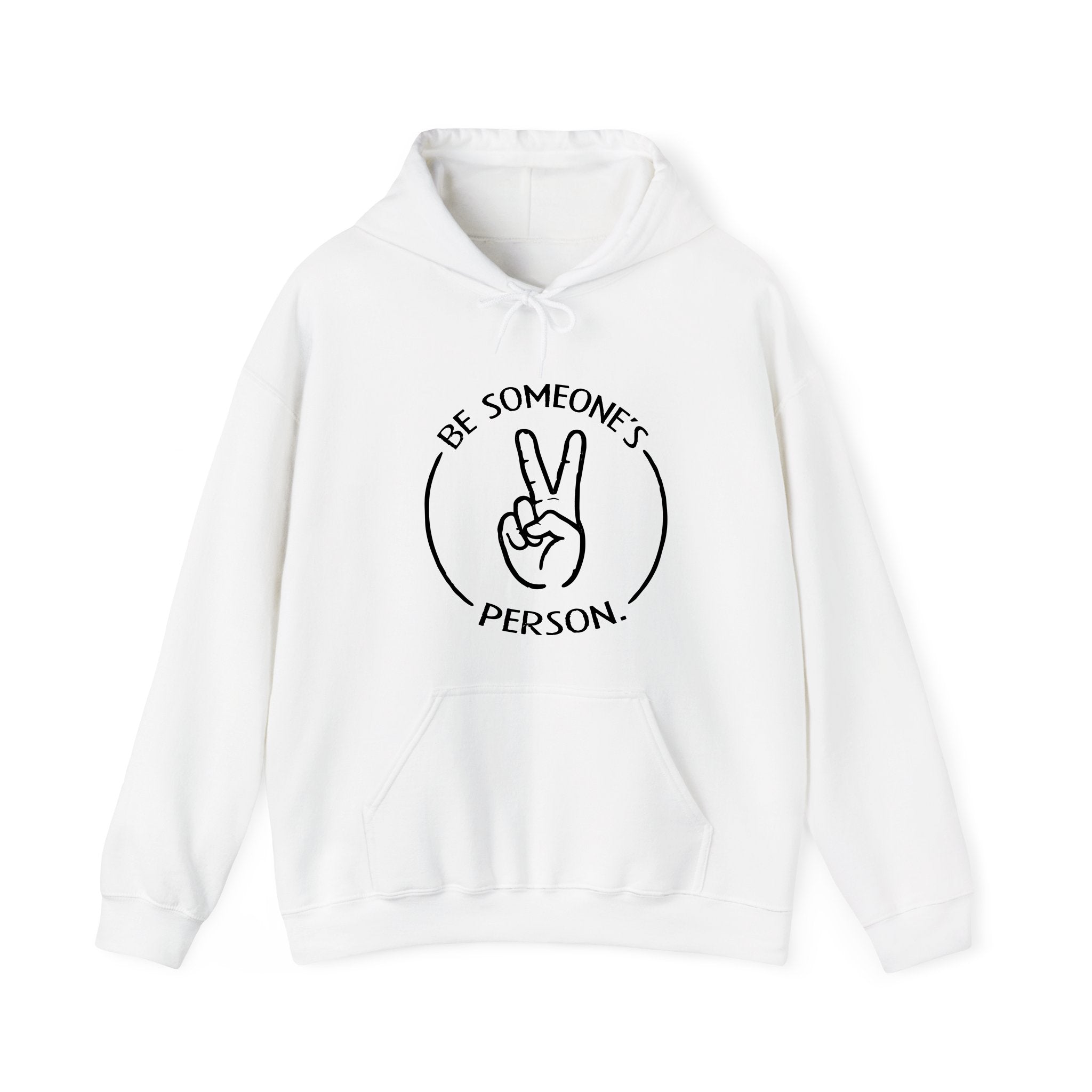 Be Someone's Person Circle Hoodie