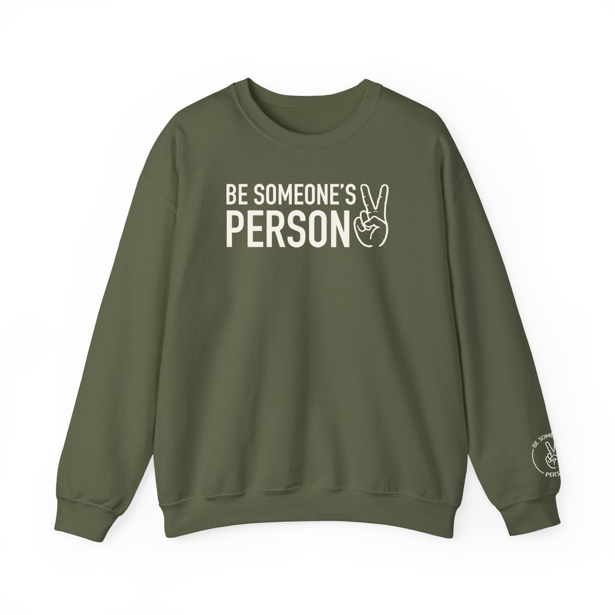 Be Someone's Person Crewnecks