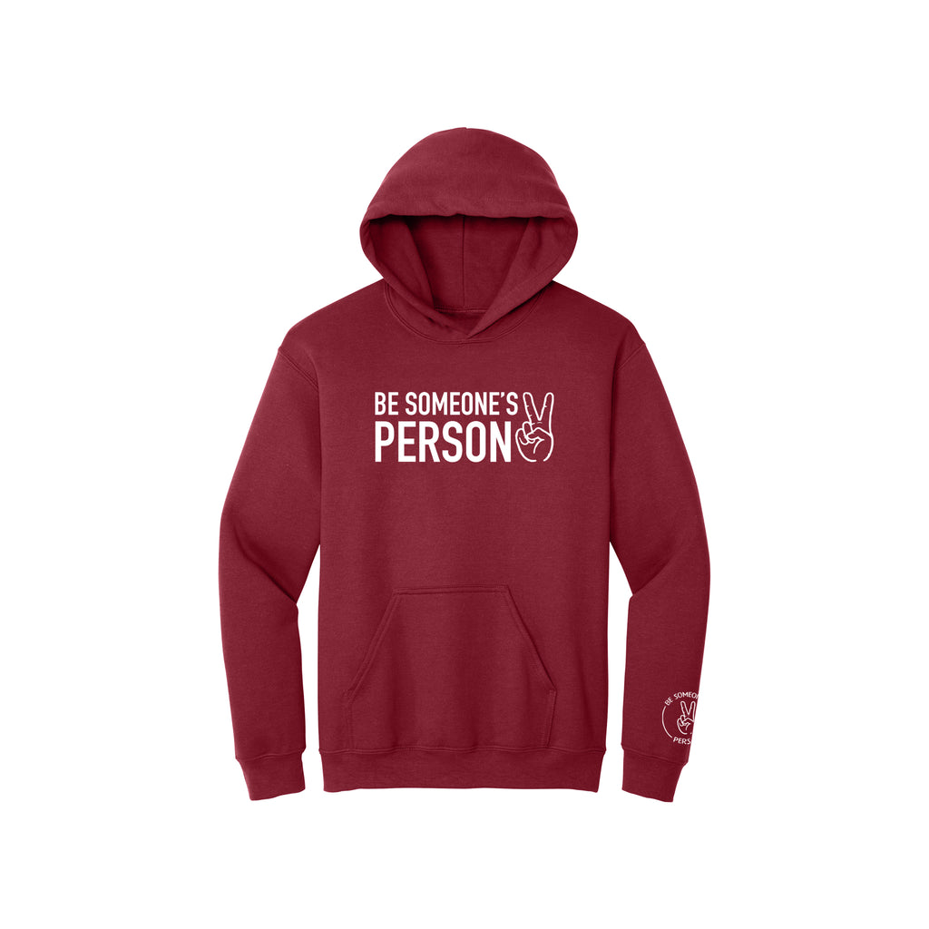 Be Someone's Person Block Hoodie