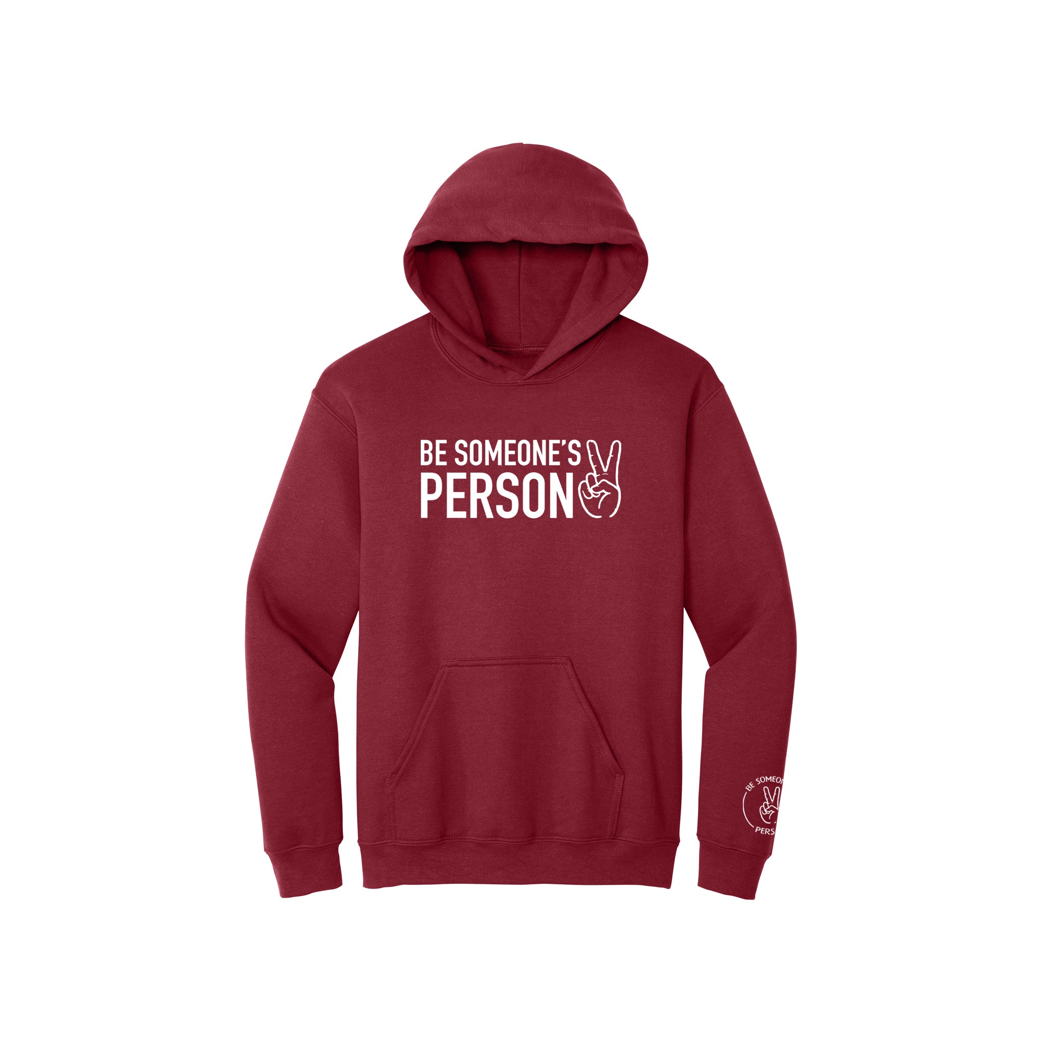 Be Someone's Person Block Hoodie
