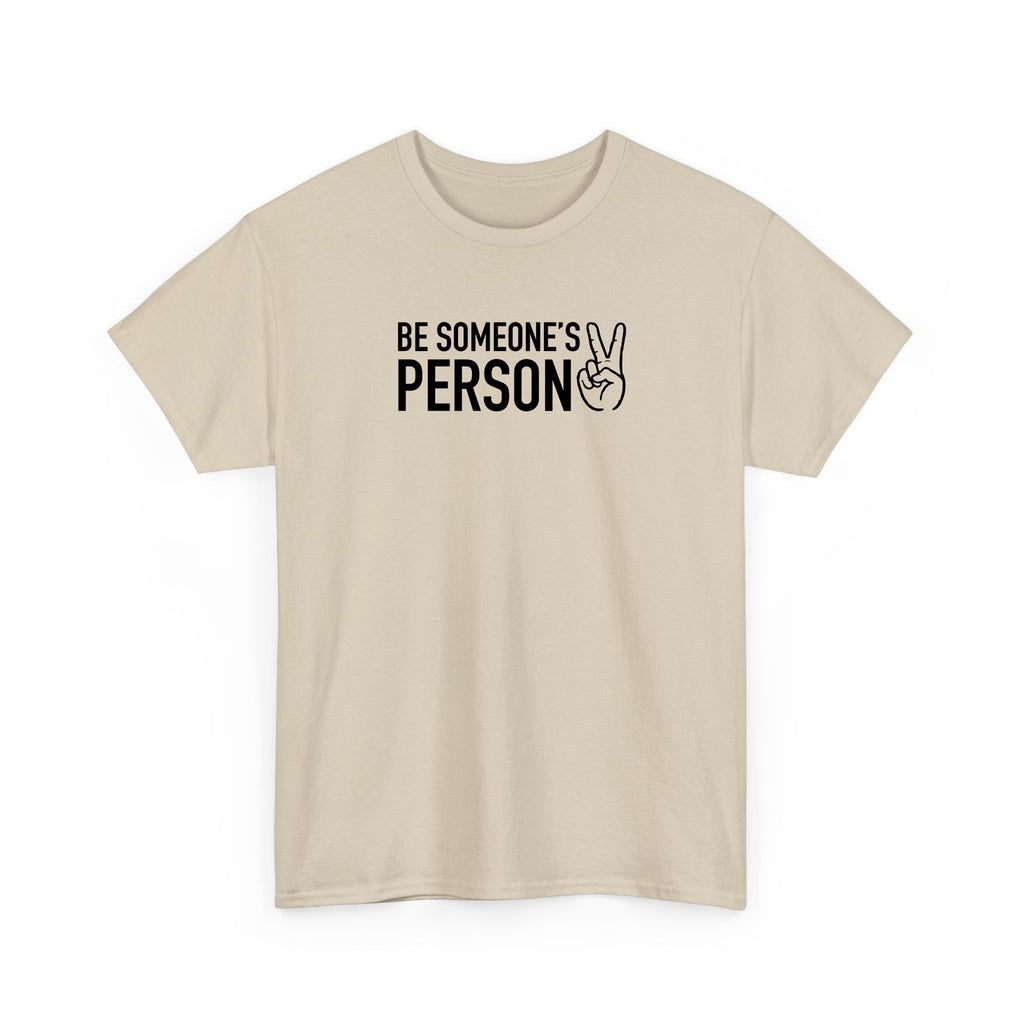 Be Someone's Person Block T-Shirt