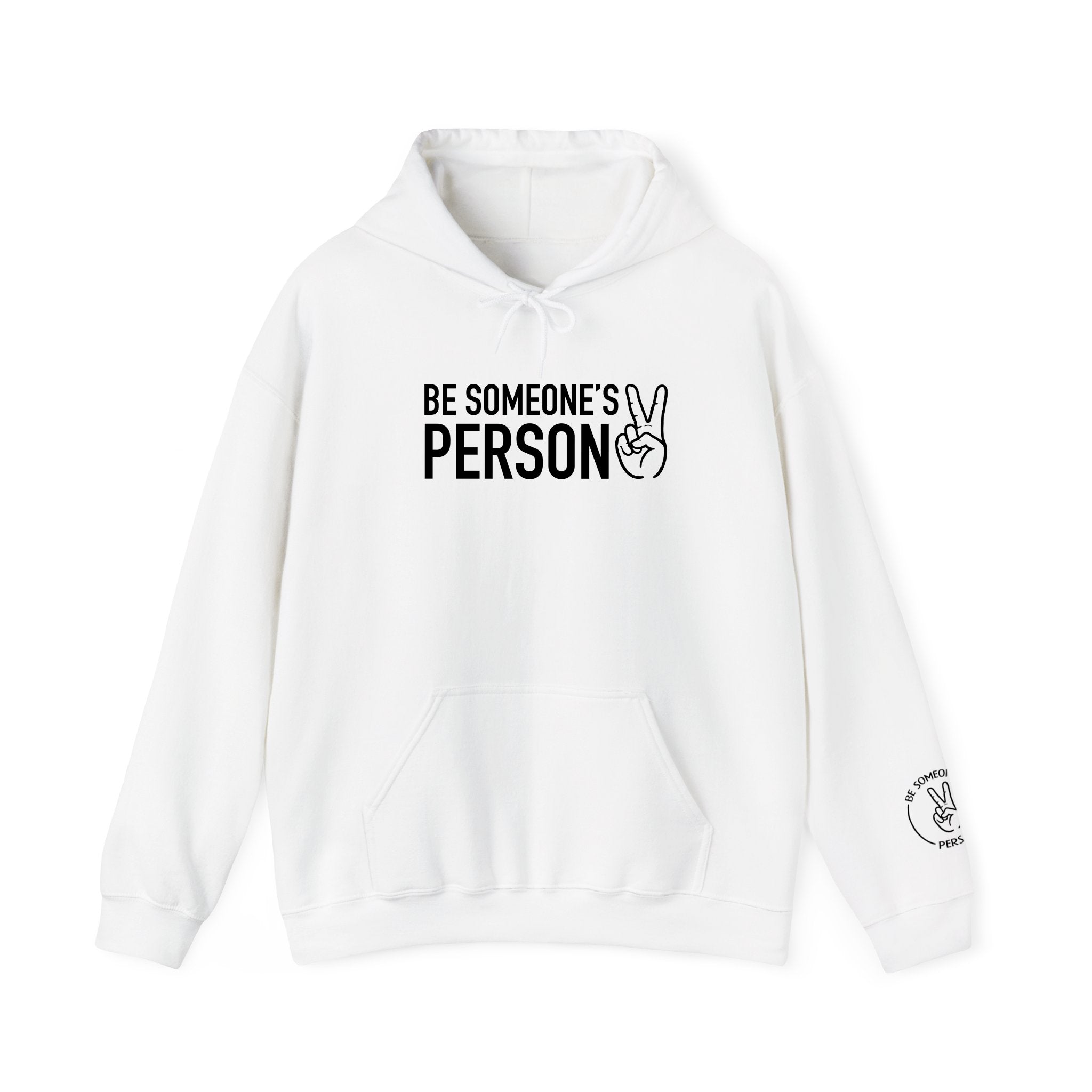Be Someone's Person Block Hoodie