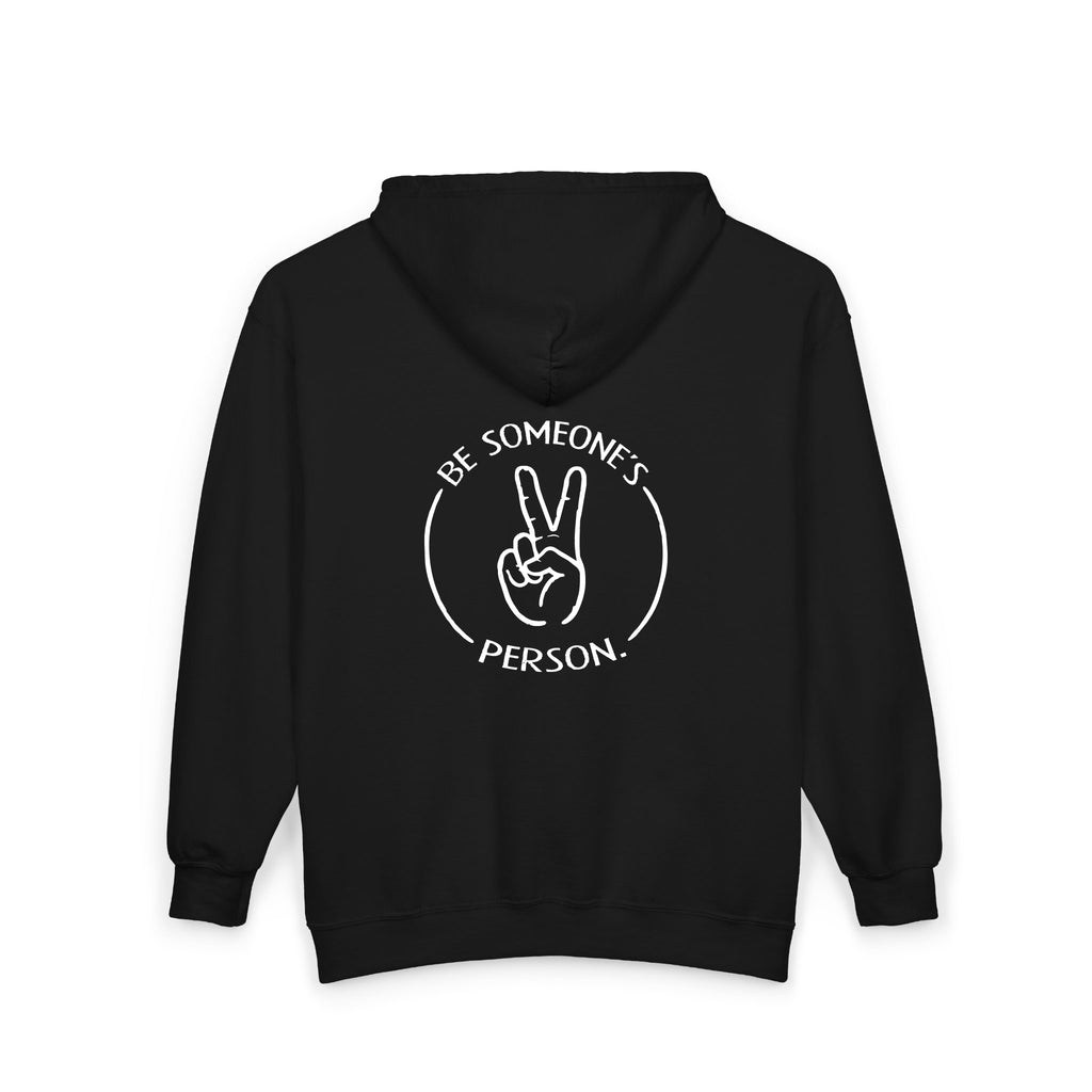 Sudaderas con capucha Kindness Is Free - parte delantera y trasera