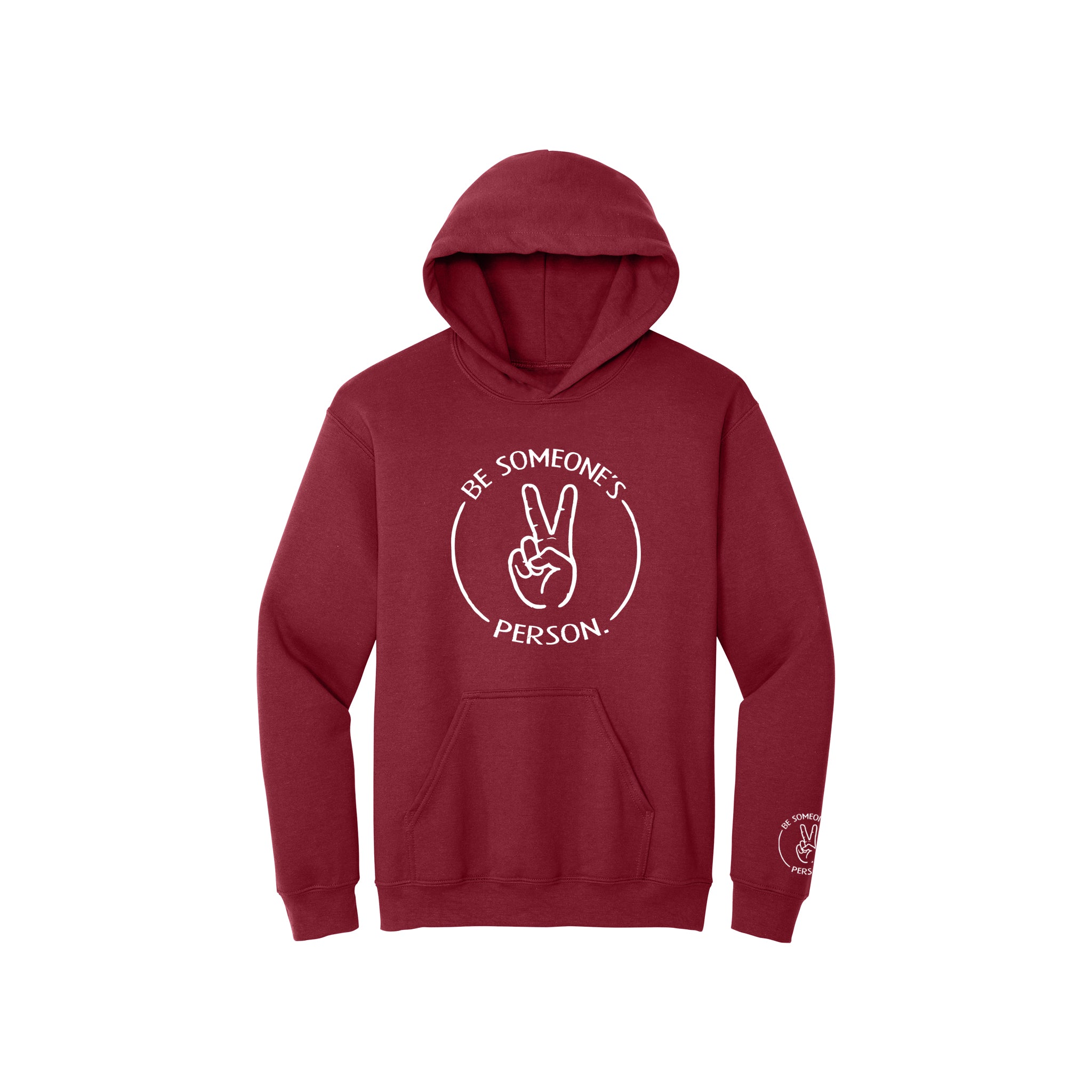Be Someone's Person Circle Hoodie