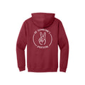 Sudaderas con capucha Kindness Is Free - parte delantera y trasera