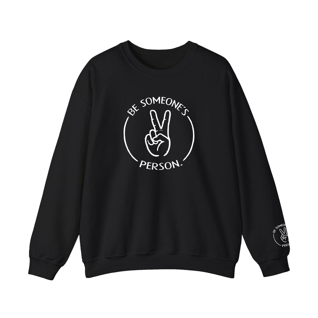 Be Someone's Person Circle Crewnecks