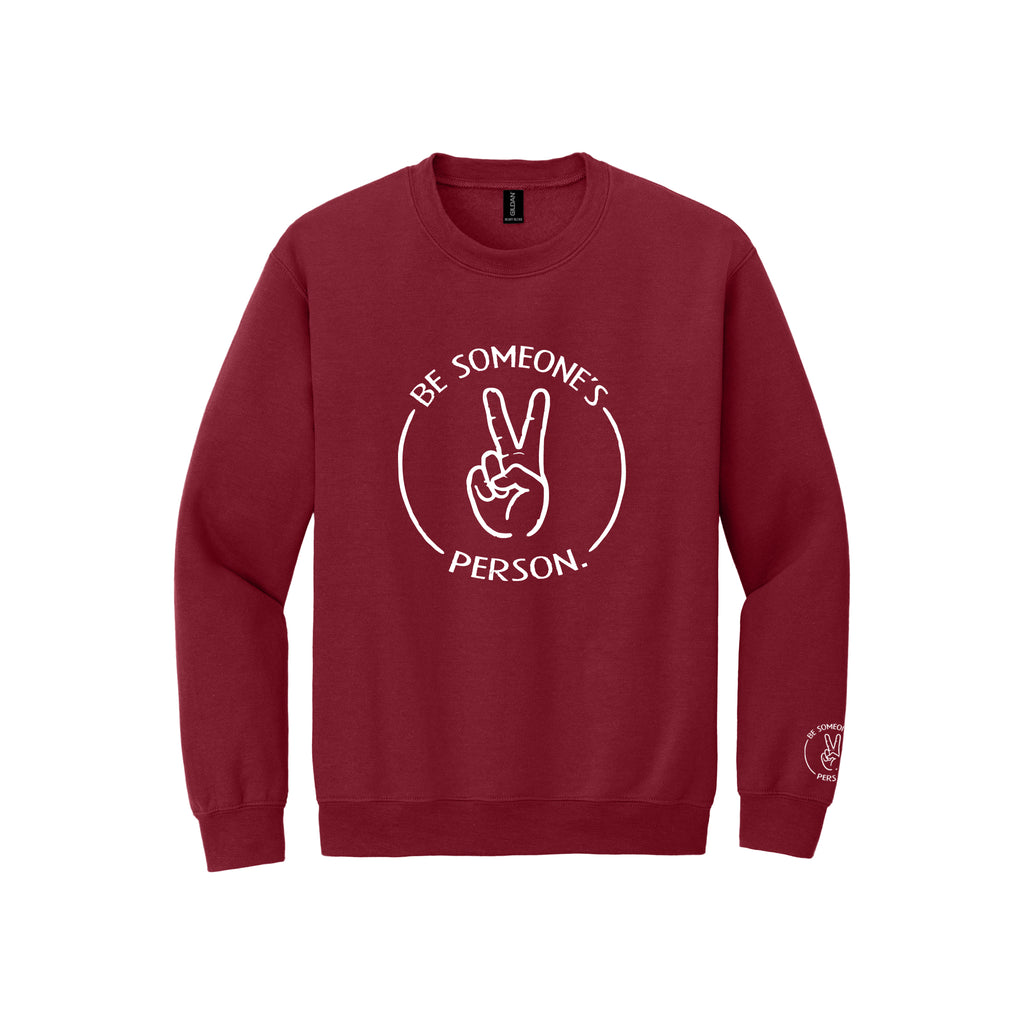 Be Someone's Person Circle Crewnecks