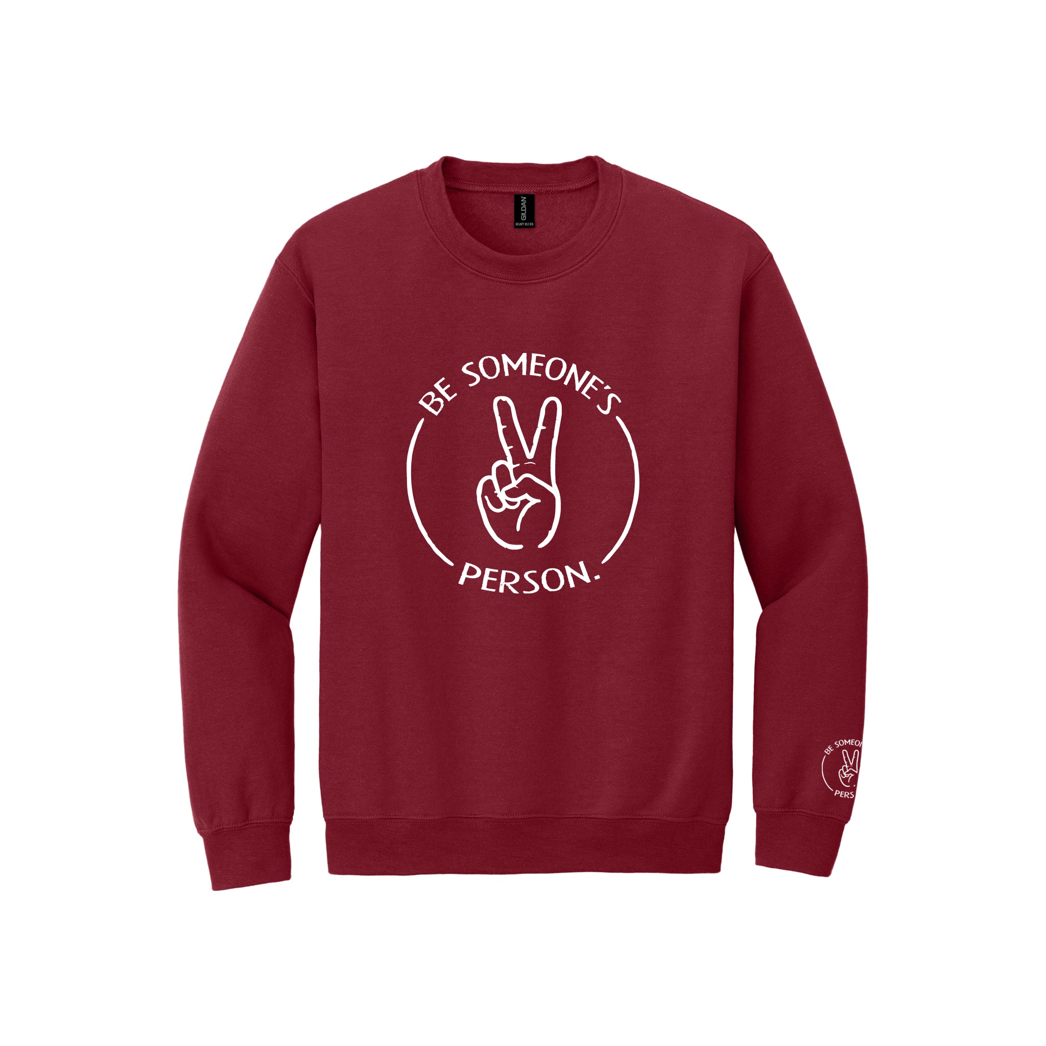 Be Someone's Person Circle Crewnecks