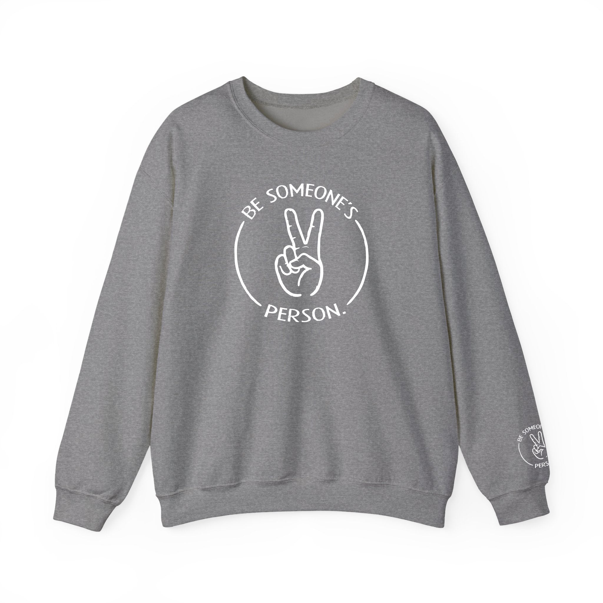 Be Someone's Person Circle Crewnecks