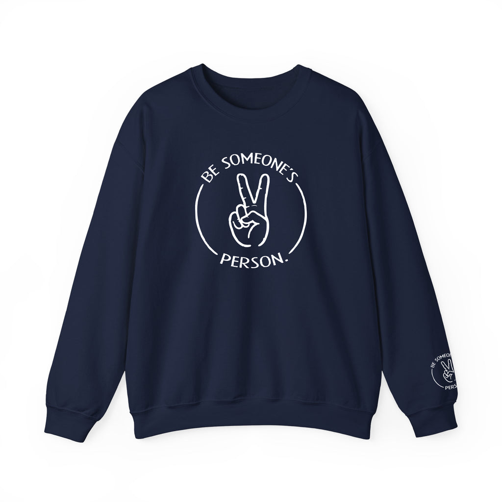 Be Someone's Person Circle Crewnecks