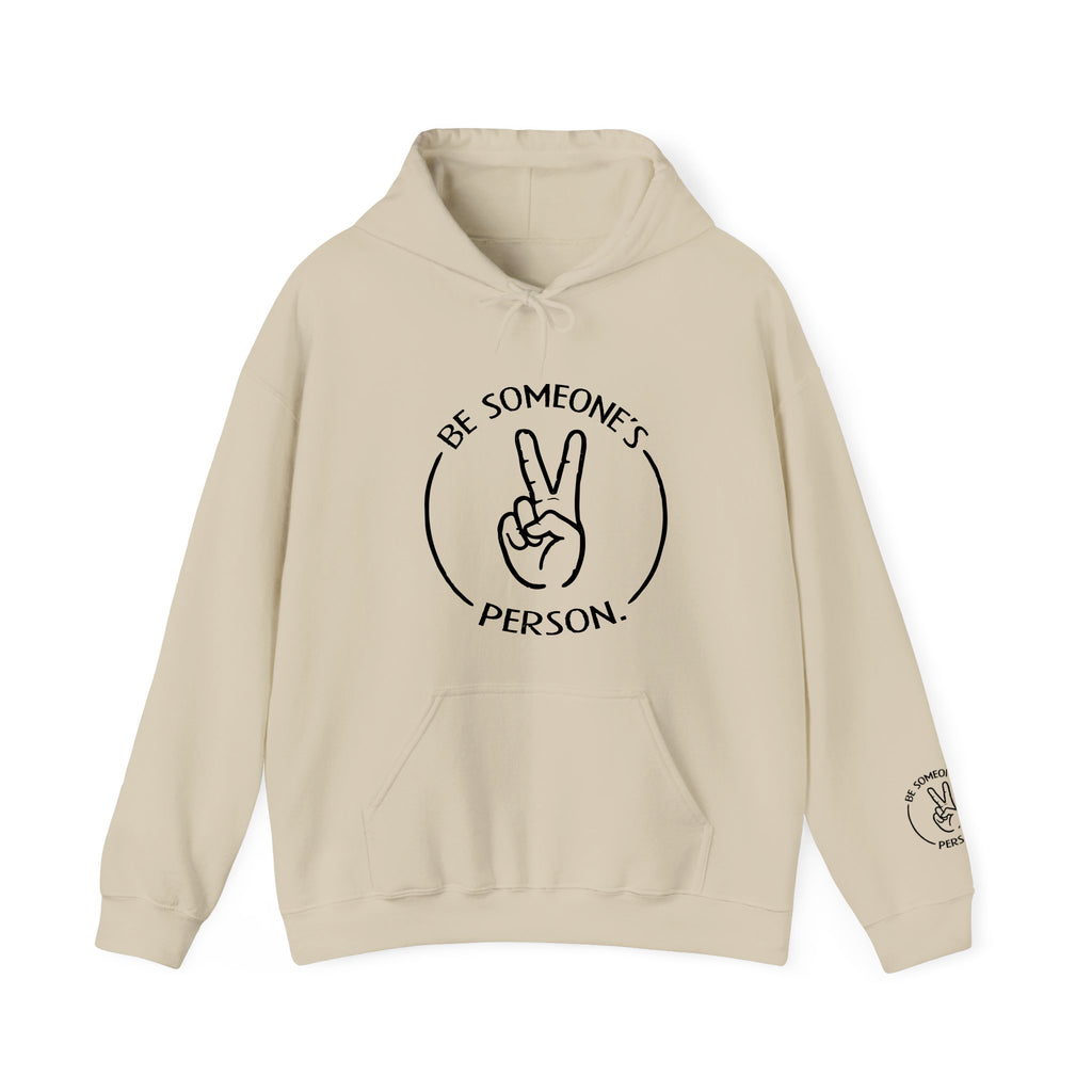 Be Someone's Person Circle Hoodie