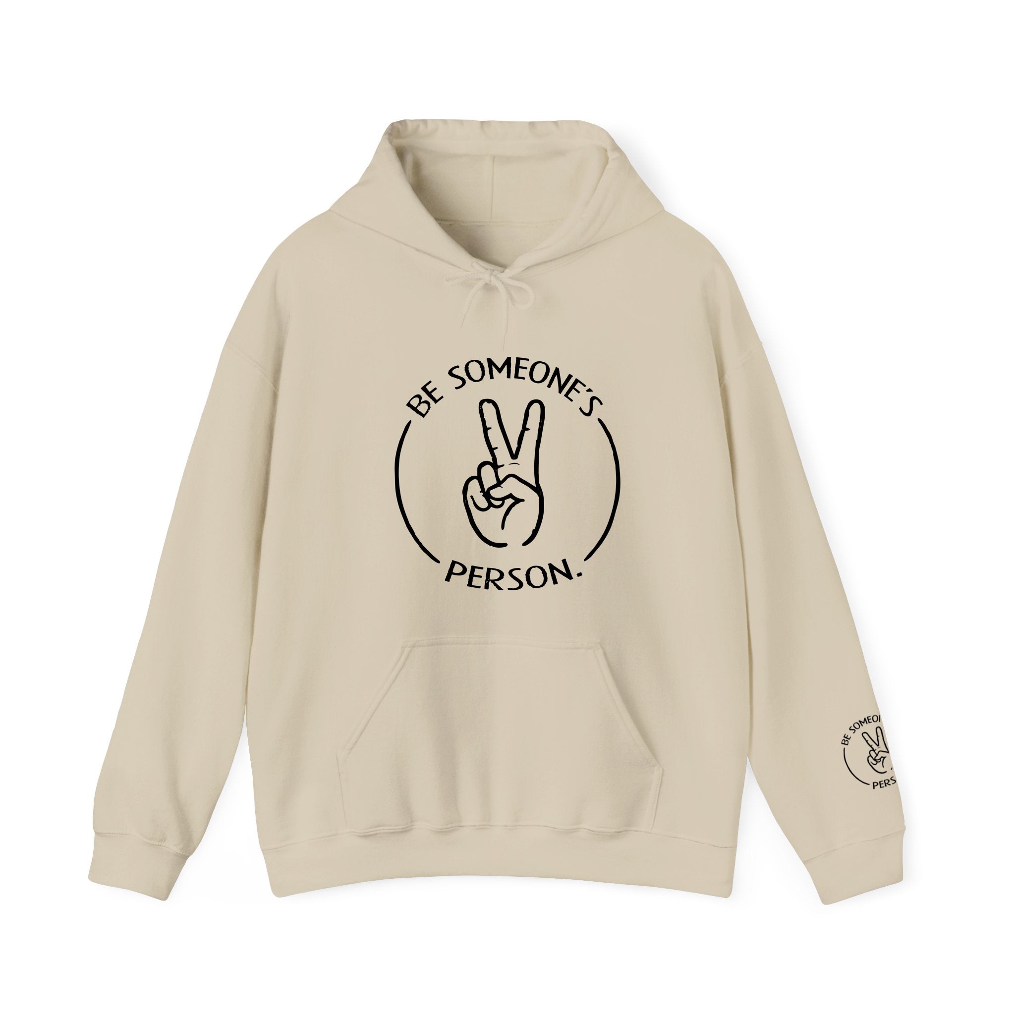 Be Someone's Person Circle Hoodie