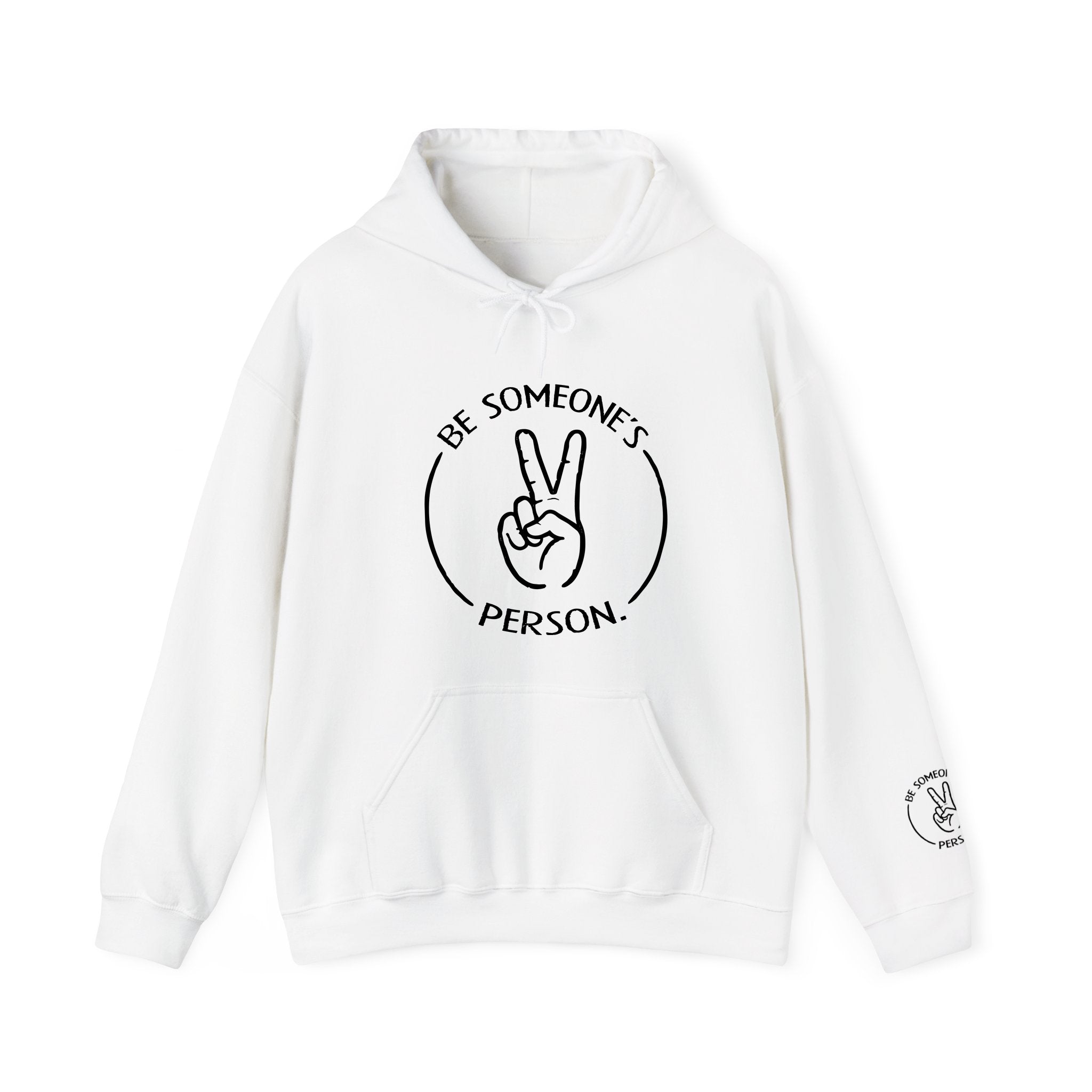 Be Someone's Person Circle Hoodie