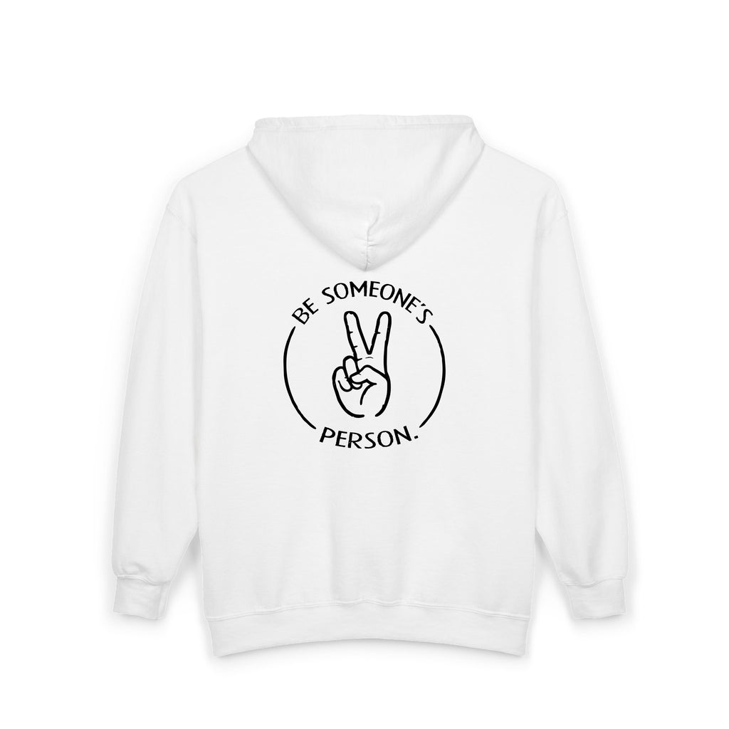 Sudaderas con capucha Kindness Is Free - parte delantera y trasera