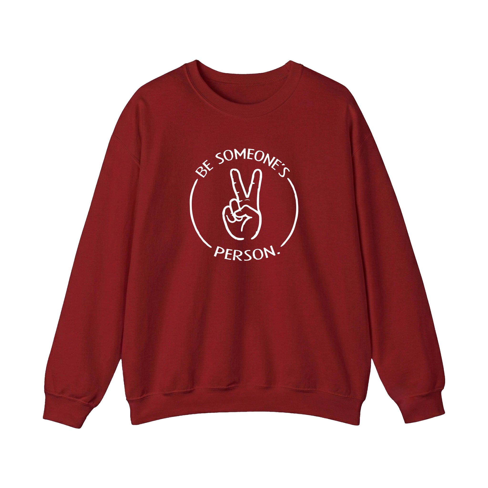 Be Someone's Person Circle Crewnecks