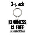 3 Pack- Be Someone's Person 2" Keychains