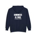 Kindness Is Free Be Someone's Person Zip Hoodies - front & back