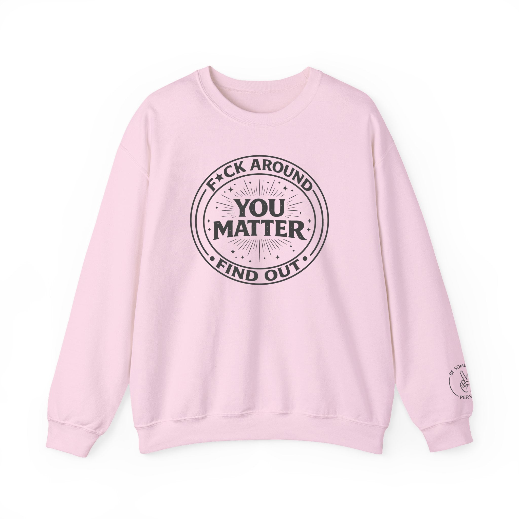 Sudadera "Pórtate mal y atente a las consecuencias"