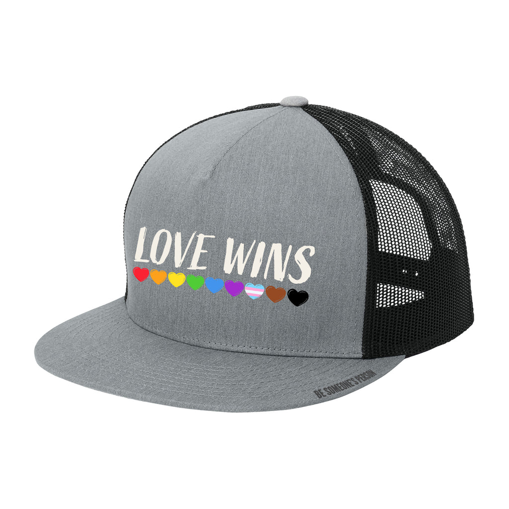 Love Wins LGBTQ+ Pride Trucker Hats