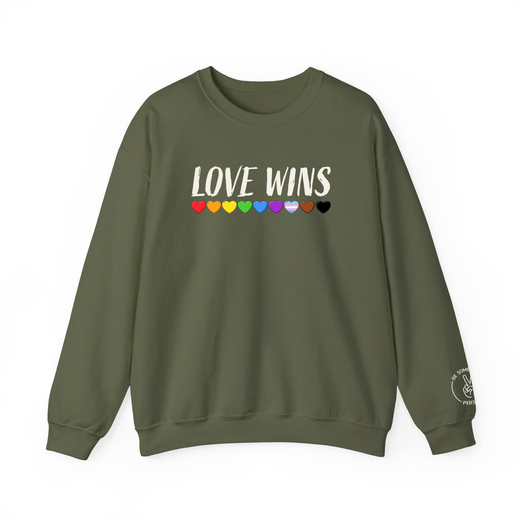 Love Wins Crewnecks
