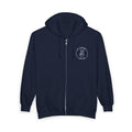Be Someone's Person Block Zip Hoodies - front & back