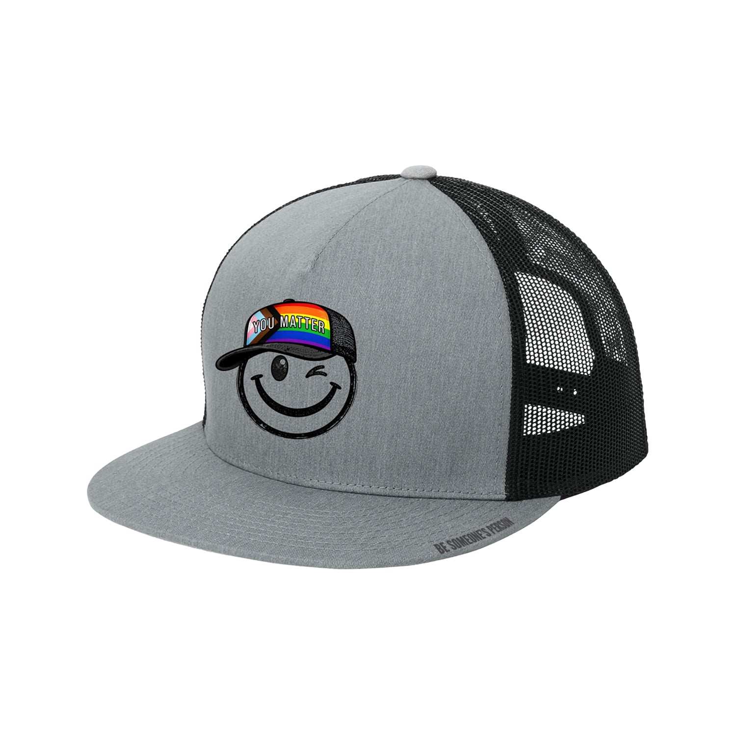 Gorras Trucker You Matter con Cara Feliz - Edición Orgullo