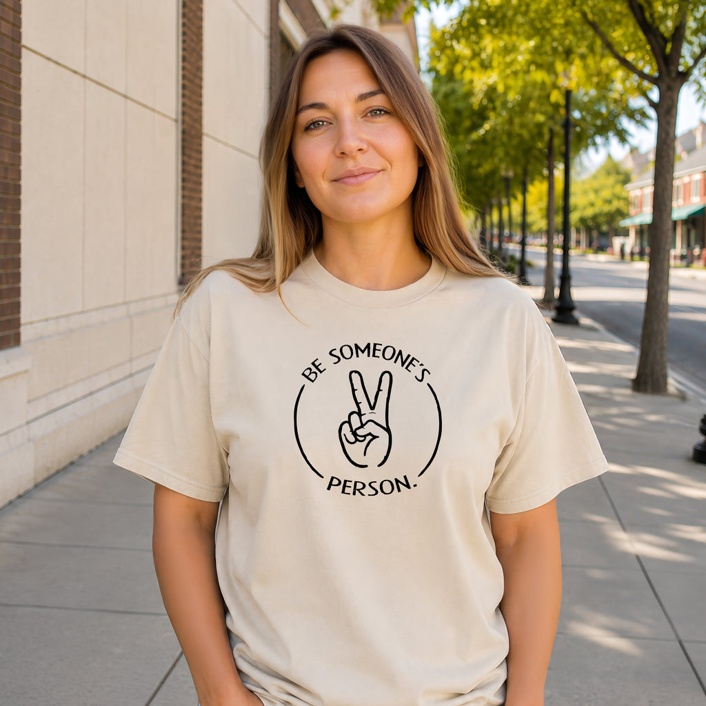 Be Someone's Person Circle T-Shirt