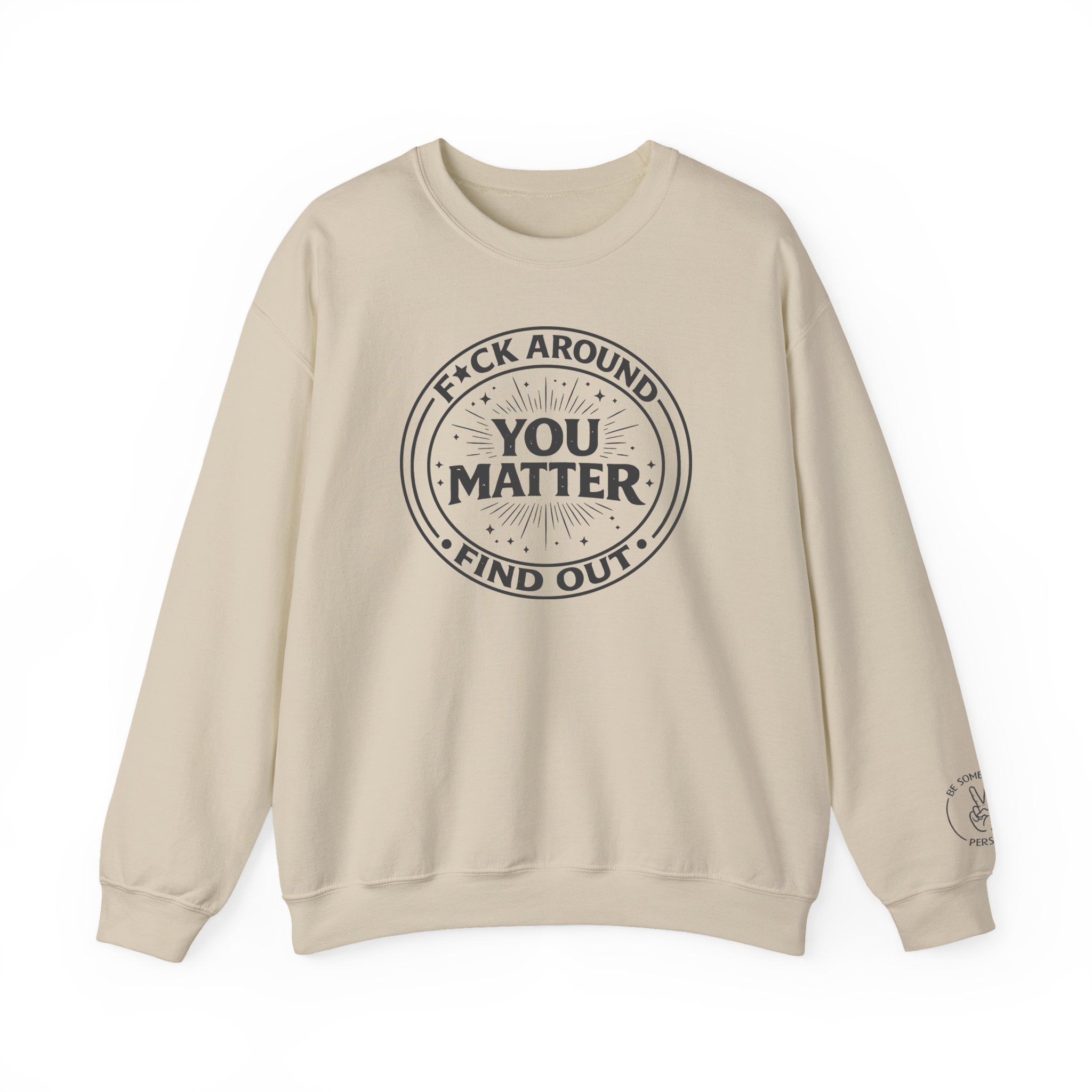 Sudadera "Pórtate mal y atente a las consecuencias"